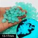 300PCS Garden Decoration Pebbles, Luminous Stone Glow In Dark Decorative Pebbles, Outdoor Fish Tank Aquarium Decoration