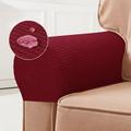 Stretch Armrest Covers Spandex Waterproof Arm Covers for Chairs Couch Sofa Armchair Slipcovers for Recliner Sofa Set of 2pcs
