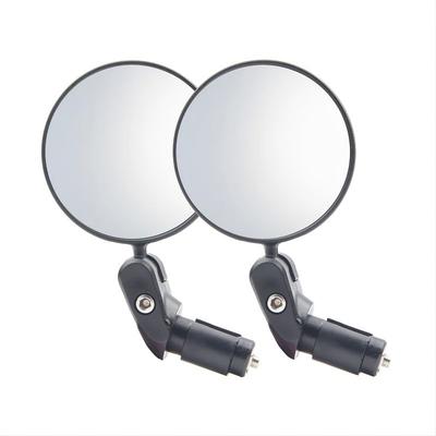 Boost Your Cycling Safety: 2pcs Bike Mirrors For Handlebars - Perfect Rear View Mirrors For Mountain amp; Road Bikes!