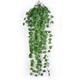 2PCS Simulated Plant Rattan Green Plant Leaf Chlorophytum Comosum Decoration Wall Hanging of Green Apple