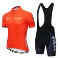 cycling jersey strava cycling jersey short sleeve set maillot ciclismo uniformes quick-dry bike clothing mtb jersey (color : c4, size : l)