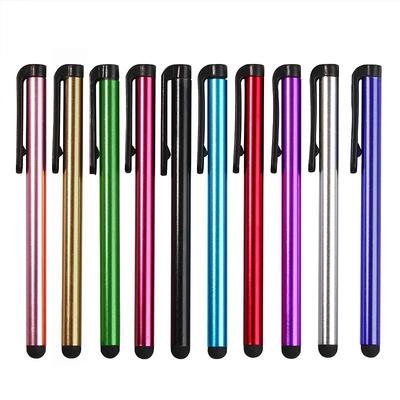 10PCS/Lot Universal Capacitive Silicone Stylus Pen Stylus Screen Pens Random Color Pencil for iPad Mobile Phone