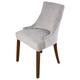 Stretch Armless Wingback Chair Cover Armchair Cover Reusable Wingback Side Chair Velvet Slipcovers Accent Chair Covers for Dining Room Banquet Home Decor