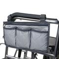 Wheelchair Armrest Organizer Bag Wheelchair Travel Accessories Storage Pouch With Pockets