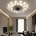 Modern Ceiling Light, Easy to Install, Flush Mount Ceiling Lamp Acrylic Lampshade Chandelier, for Children's Room, Bedroom, Living Room, 4000K Neutral Flower Shape Light