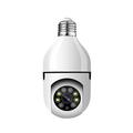 IP Camera Light Bulb, 2MP Wifi E27 Light Bulb Camera, 2.4/5G Dual Frequency IP Camera, Smart Home Security Video Surveillance, 2 Way Audio, Motion Detection Night Vision, Baby Monitor Pet Monitor