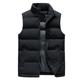 Men's Lightweight Down Vest Sports Puffer Jacket Hiking Vest Sleeveless Outerwear Waistcoat Coat Top Outdoor Fashion Thermal Warm Breathable Sweat wicking Winter Blue Black Red Hunting