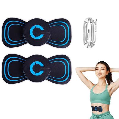 Portable Neck Body Massager Microcurrent Muscle Relief Pain Mini Electric Convenient Intelligent Cervical Massage Stickers Meridian Massager