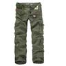 Men's Cargo Pants Cargo Trousers Combat Trousers Trousers Multi Pocket Plain Full Length Casual Black khaki Micro-elastic