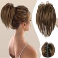 Messy Bun Hair Piece Tousled Updo Hair Buns Hair Piece Claw Clip on Hair Pieces for Women Chignon Hair Bun Extensions Messy Hair Bun Scrunchies for Women