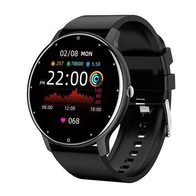 ZL02 Smart Watch 1.28 inch Smartwatch Fitness Running Watch Bluetooth Pedometer Call Reminder Activity Tracker Sedentary Reminder Find My Device Compatible with Android iOS Women Men Heart Rate