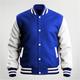 Men's Bomber Jacket Sport Coat Varsity Jacket Outdoor Daily Wear Pocket Spring Fall Color Block Fashion Streetwear Stand Collar Regular Black Wine Navy Blue Blue Red White Jacket