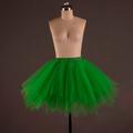 Ballet Skirt Draping Women's Adults' Tutu Dress Costume Training Dropped Polyester