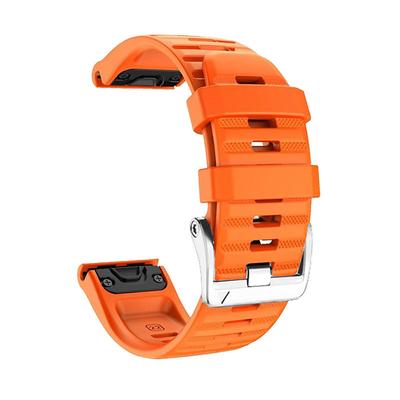 Watch Band for Garmin Fenix 7 7X 6 6X Pro Epix Pro 47mm 51mm Instinct 2X Approach S70 47mm S62 S60 Forerunner 955 945 Epix Marq Descent Quatix 22mm 26mm Silicone Replacement Strap Adjustable Sport