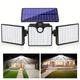 266LEDs Solar Wall Lights Ultra Bright Waterproof Rotatable Motion Sensor Light for Outdoor Porch Yard Wall
