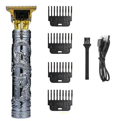 2023 New Vintage T9 Electric Cordless Hair Cutting Machine Professional Hair Barber Trimmer For Men Clipper Shaver Beard Lighter