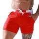 Men's Swim Trunks Swim Shorts Board Shorts Bathing Suit Drawstring Mesh Lining with Pockets Swimming Surfing Beach Water Sports Solid Colored Summer