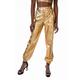 Women's Pants Cargo Pants Loose Pants Hip Hop Dance Costumes Spicy Girls Laser Holographic Shiny 1980s Silver Black Golden Pink Brown