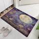 Purple Landscape Doormat Non-Slip Oil Proof Rug Indoor Outdoor Mat Bedroom Decor Bathroom Mat Entrance Rug Door Mat