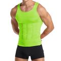 Waist Trainer Vest Hot Sweat Workout Tank Top Slimming Vest Body Shaper 1 pcs Sports Spandex Chinlon Fitness Gym Workout Running Tummy Control Weight Loss ABS Trainer For Men's Waist