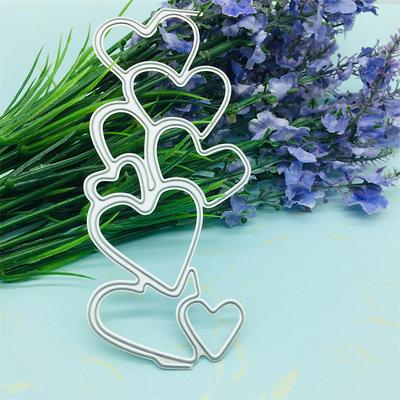 Create Beautiful Crafts with Metal Love Greeting Card Lace Cutting Dies - Perfect for Card Making, Scrapbooking, Stamping More!