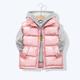 Kids Unisex Vest Coat Outerwear Solid Color Letter Sleeveless Coat School Cool Adorable Daily Colorful disposable vest-blue Colorful disposable vest-pink Colorful disposable vest-sky blue Spring Fall