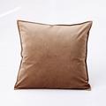 Decorative Toss Pillows 1 Pc Luxury Velvet Solid Color Pillow Case Cover Living room Bedroom Sofa Cushion Cover Outdoor Cushion for Sofa Couch Bed Chair Pink Blue Sage Green Purple