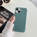 Phone Case For iPhone 15 Pro Max Plus iPhone 14 13 12 11 Pro Max Mini SE X XR XS Max 8 7 Plus Back Cover Liquid Silicone Case Shockproof Solid Color Silicone