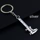 1pc Portable Mini Caliper Tools Key Ring Alloy Vernier Caliper Key Chain Calipers Measuring Gauging Tools Ornaments Rulers 0.0-1.57inch