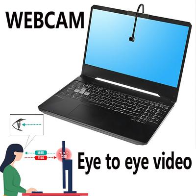 Eye to Cam Middle Screen Adjustable Webcam 1080P 5MP 8MP Mini USB Camera Metal pipe Audio Live Broadcast