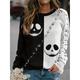The Nightmare Before Christmas Jack Skellington Ugly Christmas Sweater / Sweatshirt Hoodie Pullover Anime Graphic Hoodie For Couple's Men's Women's Adults' Hot Stamping Party Casual Daily