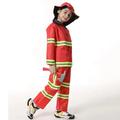 Boys Girls' Fireman Cosplay Costume Outfits For Masquerade Cosplay Kid's Top Pants