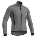21Grams Men's Cycling Jersey Long Sleeve Bike Top with 3 Rear Pockets Mountain Bike MTB Road Bike Cycling Breathable Moisture Wicking Quick Dry Reflective Strips Dark Pink Black White Polyester Sports