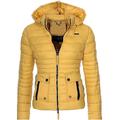 Women's Parka Fleece Lined Puffer Jacket Thermal Warm Winter Coat Windproof Heated Coat Zip up Drawstring Hooded Coat with Pocket Outerwear Long Sleeve