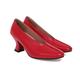 Women's Heels Pumps Pumps Plus Size Party Office Work Anime Summer Kitten Heel Elegant Vacation Vintage Faux Leather Black Red Blue