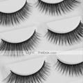 5 Pairs Of Eyelash Extensions False Eyelashes Professional Volumized Natural Curly Daily Practise Full Strip Lashes Makeup Daily Makeup Portable Universal Cosmetic Grooming Supplies