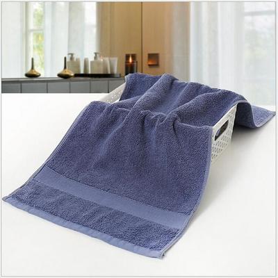 100% Cotton Soft And Absorbent Solid Color Hand Towel Or Face Towel For Home Bathroom