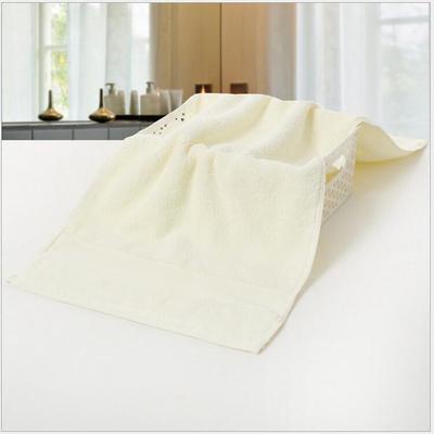 100% Cotton Soft And Absorbent Solid Color Hand Towel Or Face Towel For Home Bathroom