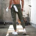 Men's Joggers Cargo Pants Drawstring Towel Loop Bottoms Casual Athleisure Winter Breathable Quick Dry Gym Workout Running Jogging Sportswear Activewear Maroon White camouflage Camouflage grey
