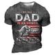 Letter Graphic Prints Hand Designer Casual Papa T Shirts Men's Unisex 3D Print T shirt Tee Dad T Shirt Outdoor Street Daily T shirt Black Army Green Navy Blue Short Sleeve Crew Neck Shirt Summer