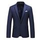 Men's Business Blazer Wedding Sport Coat Classic Solid Fit Suit Coat Plus Size Dress Office Formal Blazer Black White Yellow Pink 2024