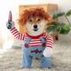 Dog Costume,Dog Cat Dog clothes Dog Clothes Puppy Clothes Dog Outfits Cosplay 1 Costume Cotton Blend Dog Cat Costume for halloween