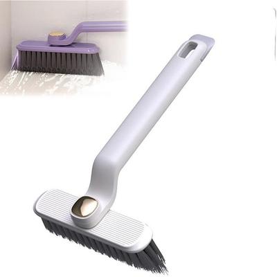 Multi-function Rotating Crevice Cleaning Brush, 360-Degree Rotating Crevice Household Cleaning Brushes, No Dead Corners Hard Bristle Brush, Door Window Track Kitchen Cleaning Brushes