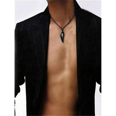 Necklace Men's White Black Blue Yellow 50 cm Necklace Jewelry 1pc for Daily Festival