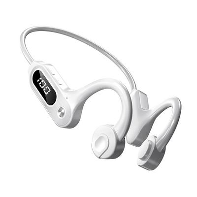 Bone Conduction Headphones Bluetooth 5.3 Wireless Ear Hook Headset IPX5 Waterproof Sport Earphones Lightweight Earbuds With Mic