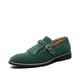 Men's Loafers Slip-Ons Suede Shoes Dress Shoes Tassel Loafers Monk Shoes Business Casual Wedding Daily Party Evening Suede Comfortable Slip Resistant Loafer Buckle Brown Green Gray Spring Fall