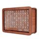 Money Box with Counter, Retro Reusable Wooden Money Box Money Jar Coin Cash Box Piggy Bank with Numbers Ticks for Adults and Children Dark Brown
