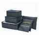 6PCS Travel Storage Bag Set for Clothes Tidy Organizer Wardrobe Suitcase Pouch Travel Organizer Bag Case Shoes Packing Cube Bag