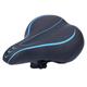 Comfortable Bike Seat - Universal Replacement Bicycle Saddle - Waterproof Leather Bicycle Seat with Extra Padded Memory Foam - Bicycle Seat for Men/Women