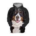 Men's Hoodie Pullover Hoodie Sweatshirt 1 2 3 4 5 Hooded Dog Graphic Prints Print Front Pocket Casual Daily Sports 3D Print Sportswear Casual Big and Tall Spring Fall Clothing Apparel Hoodies